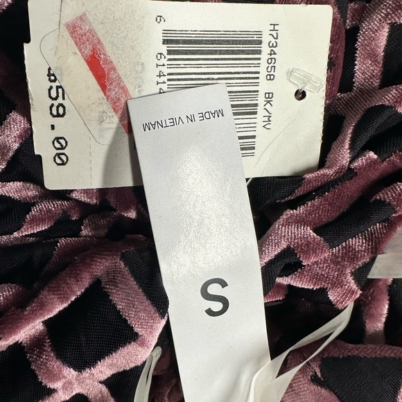 Teeze Me Juniors Mock Neck Velvet Dress New With Tags Size Small - Picture 2 of 2